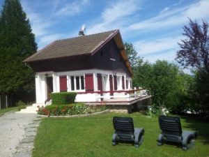 L'extérieur du chalet