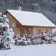 Les Charmilles, Marigny, Jura - Le gîte sous la neige