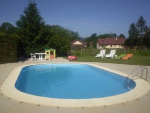 La piscine partagée avec le studio