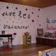 Le coin lecture de la chambre des enfants